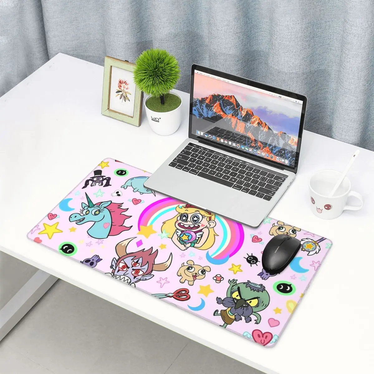 Pc Gaming Vs Laptop Gaming - Grande tappetino per mouse Star VS