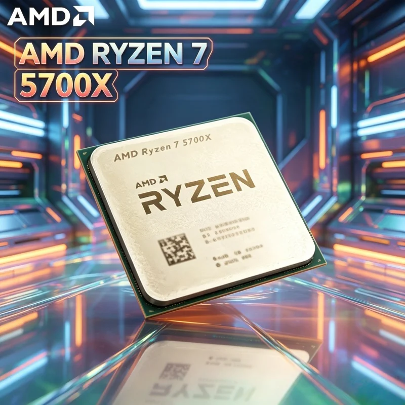 Pc Gaming Ryzen 7 - CPU AMD Ryzen 7 5700X Overclockabile,