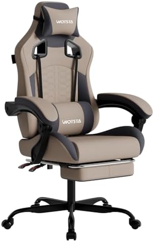 Pc Gaming Chair - Sedia da Gaming con Massaggio, Sedia