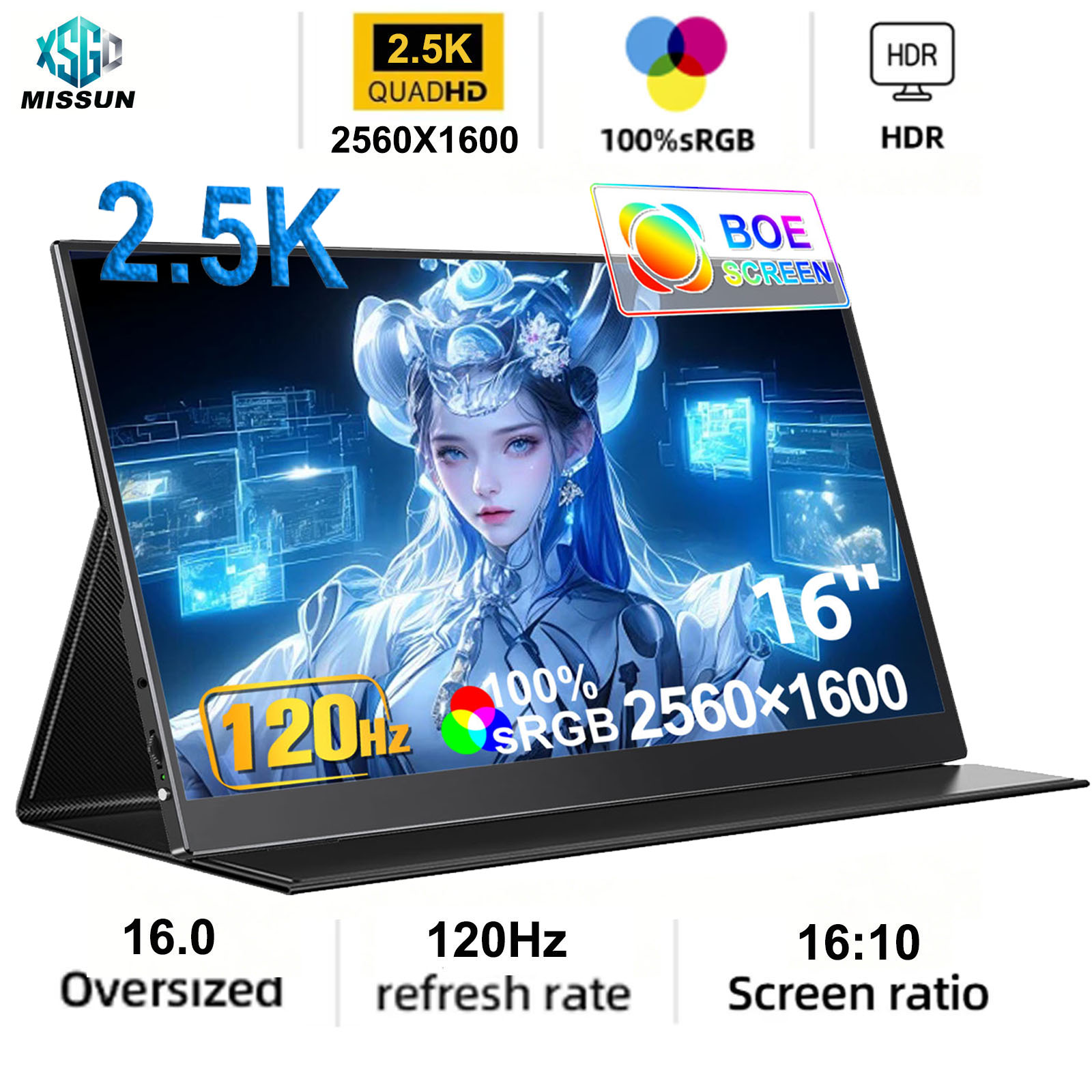Pc Gaming Vs Ps5 - Monitor portatile non touch da 14/15,6/16