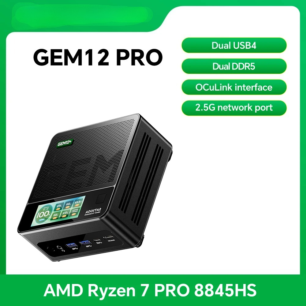 Pc Gaming Ryzen 7 - Mini PC GEM12 Pro con Ryzen