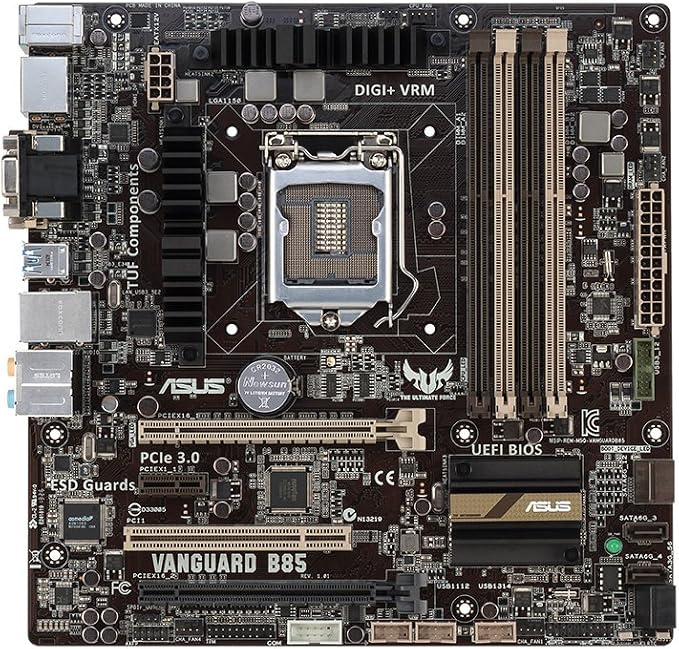 Intel Cpu Core I7 - Scheda madre ASUS VANGUARD B85 LGA1150
