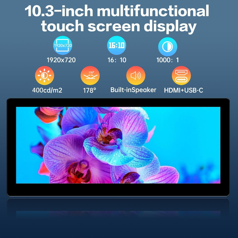 Monitor touchscreen portatile  - Pc Gaming On Android recensione e prezzo