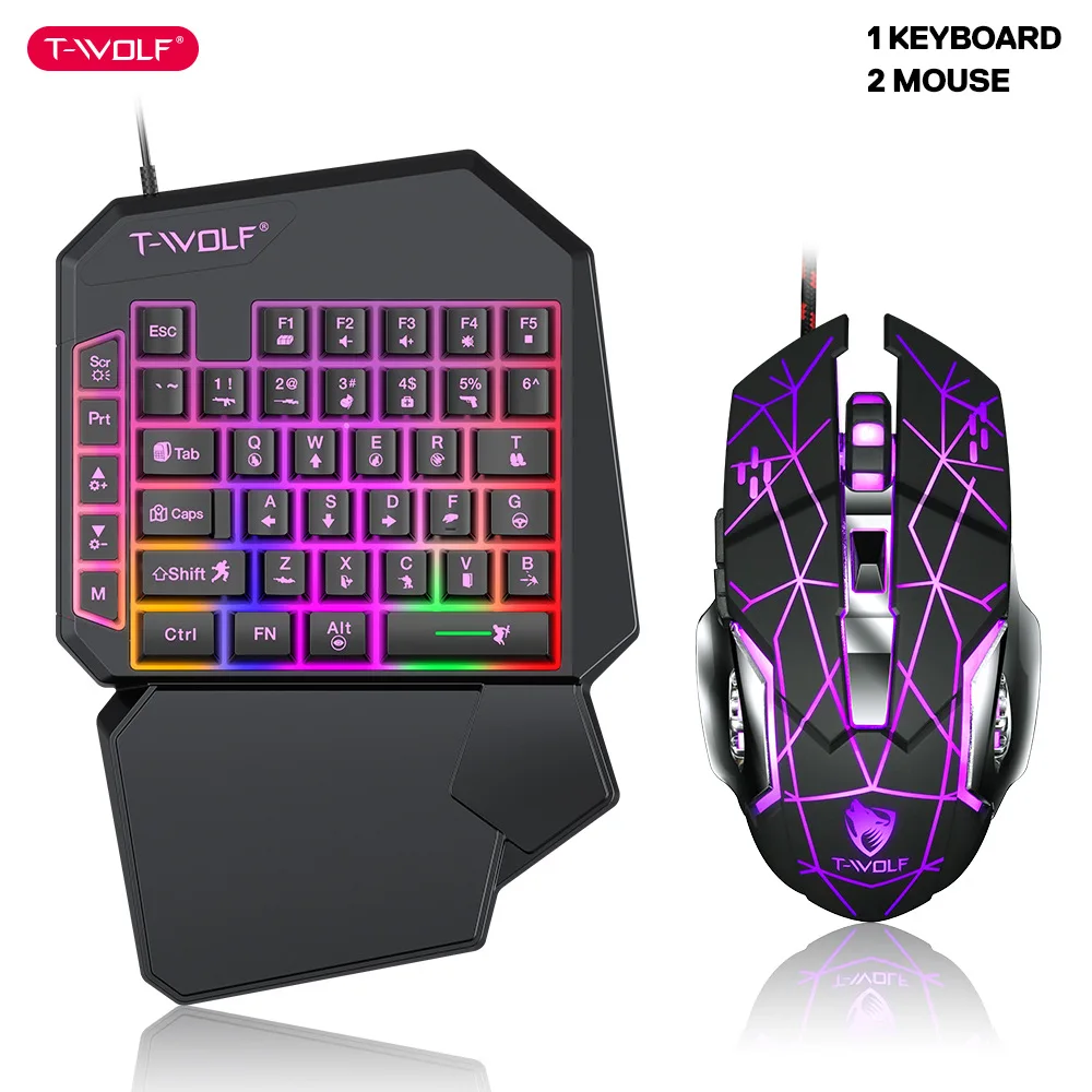 T-WOLF TF900 Set trono tastier - Pc Gaming Kit recensione e prezzo