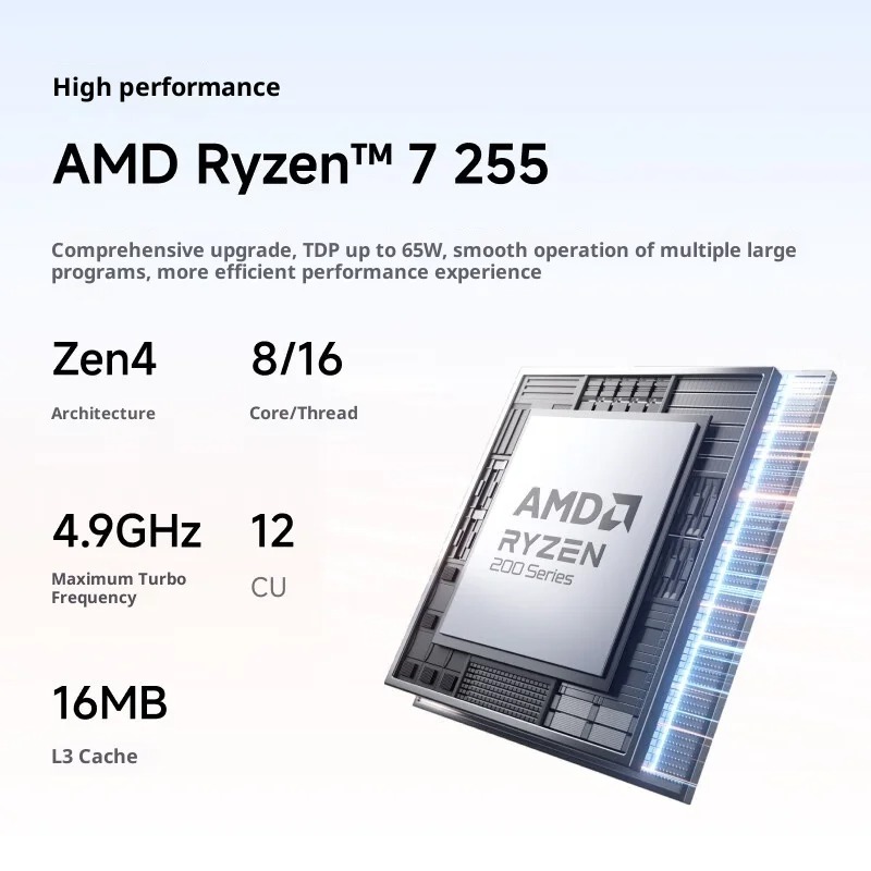 MINISFORUM X1-255: AMD Ryzen 7 - Pc Gaming Ryzen 7 recensione e prezzo