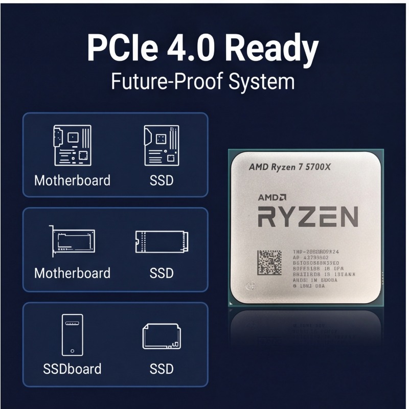 Processore AMD Ryzen 7 5700X p - Pc Gaming Ryzen 7 recensione e prezzo