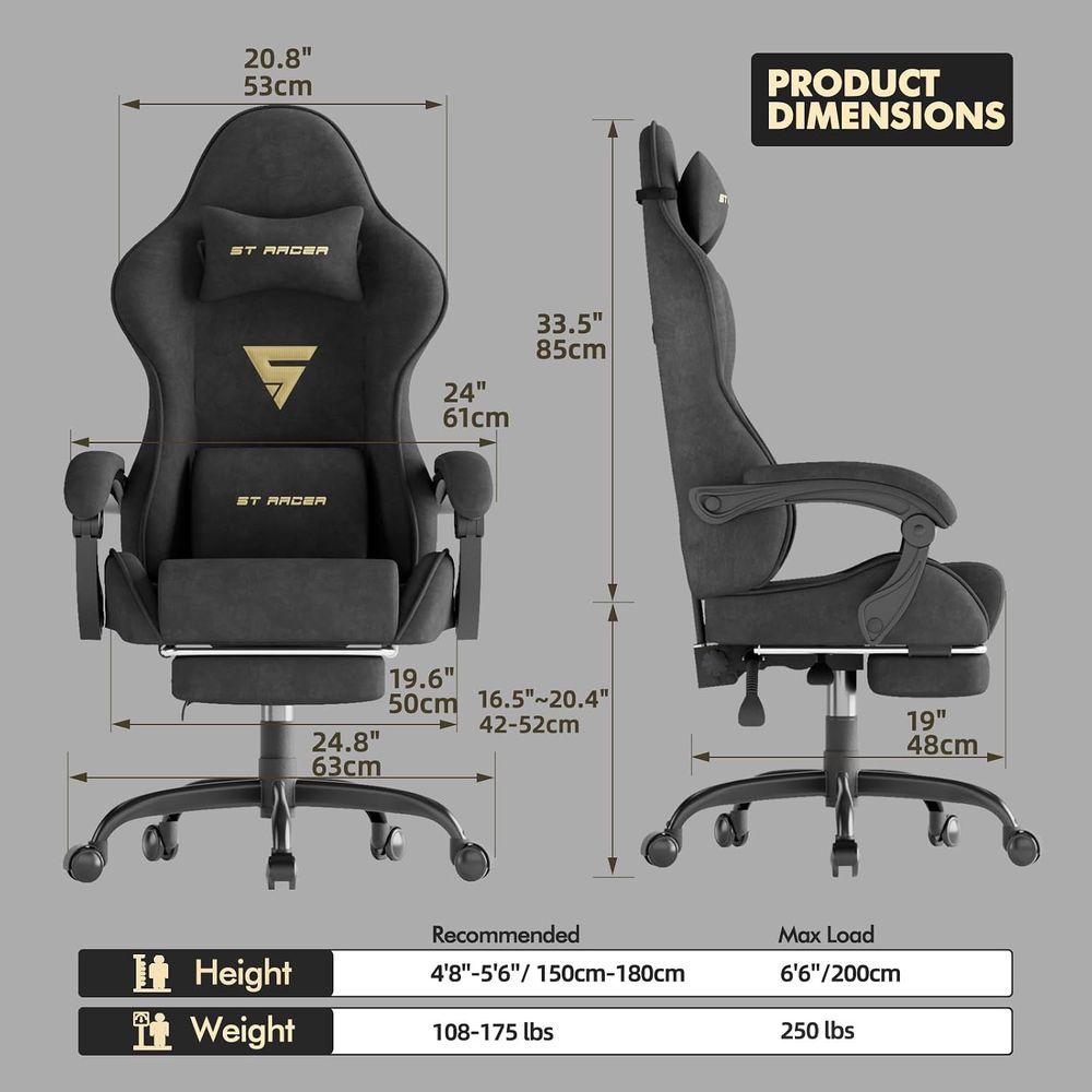 Sedia da Gaming Ergonomica in  - Pc Gaming Chair recensione e prezzo