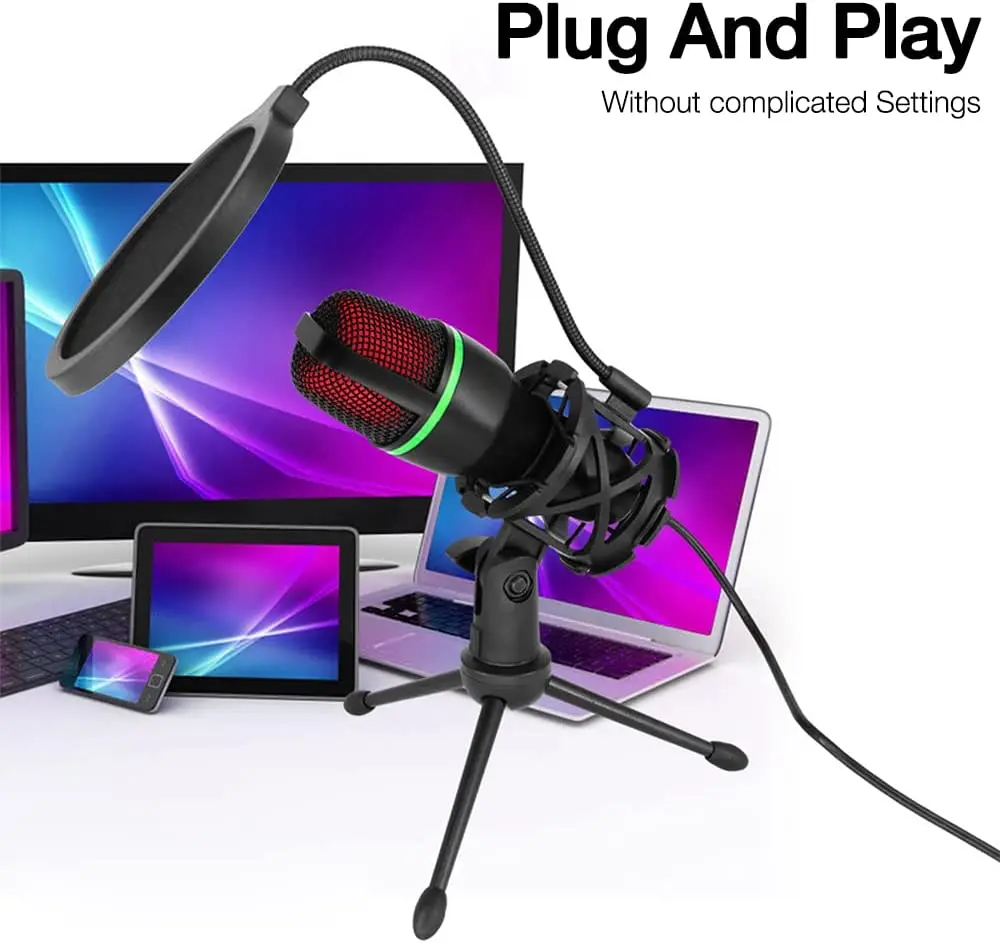 Microfono a condensatore USB c - Pc Gaming Kit recensione e prezzo
