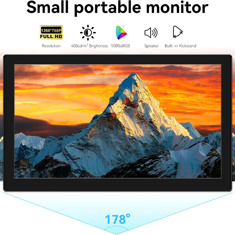 Piccolo monitor touchscreen da - Pc Gaming On Android recensione e prezzo