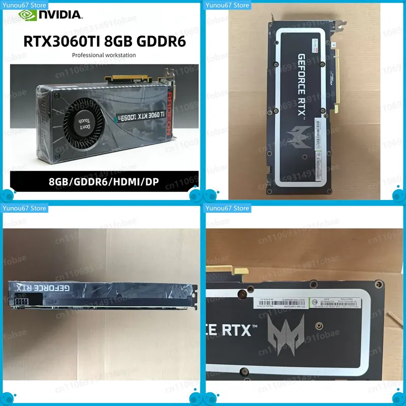 Scheda Grafica RTX 3060TI 8GB  - Pc Gaming Rtx recensione e prezzo