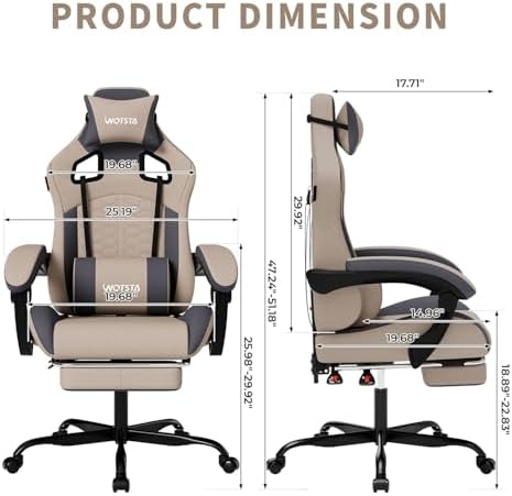 Sedia da Gaming con Massaggio, - Pc Gaming Chair recensione e prezzo