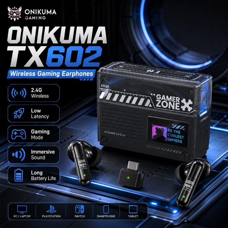 ONIKUMA TX602 Auricolari da Ga - Pc Gaming Vs Ps5 recensione e prezzo