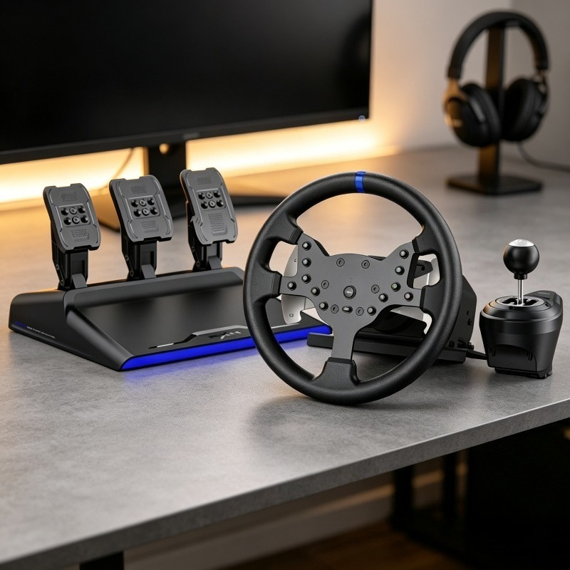 Volante da Corsa V99 con Force - Pc Gaming Windows 7 recensione e prezzo