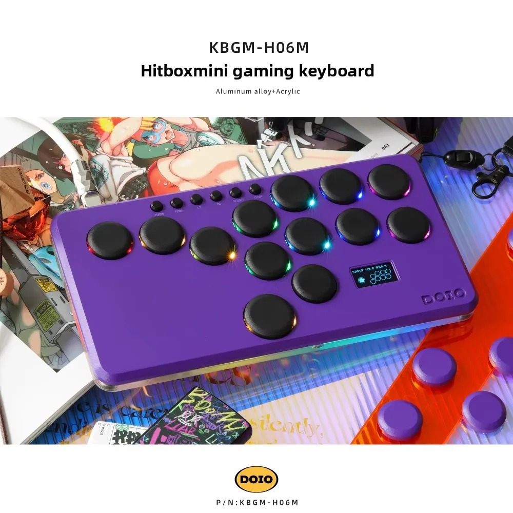 DOIO KBGM-H06M HITBOX mini tas - Pc Gaming Vs Ps5 recensione e prezzo