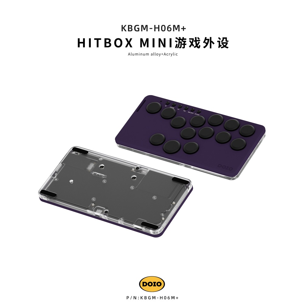 DOIO KBGM-H06M HITBOX mini tas - Pc Gaming Vs Ps5 recensione e prezzo