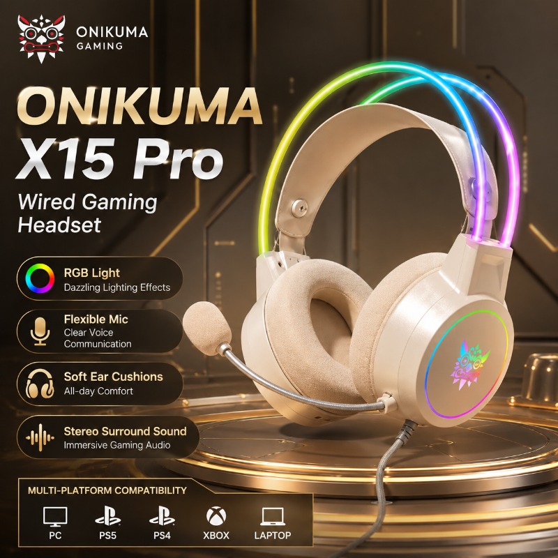 Cuffie da gioco ONIKUMA X15 Pr - Pc Gaming Vs Ps5 recensione e prezzo
