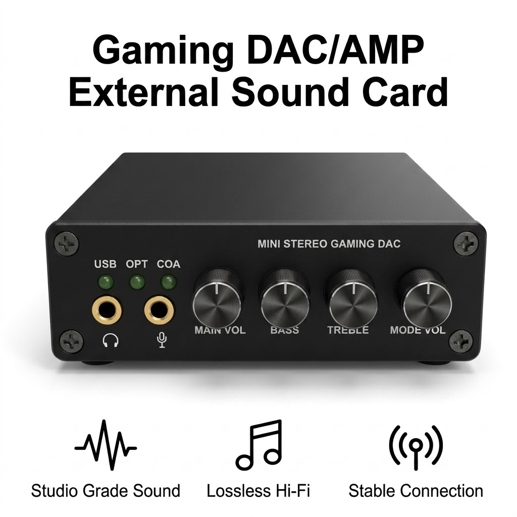 Mini DAC Gaming Amplificatore  - Pc Gaming Windows 7 recensione e prezzo