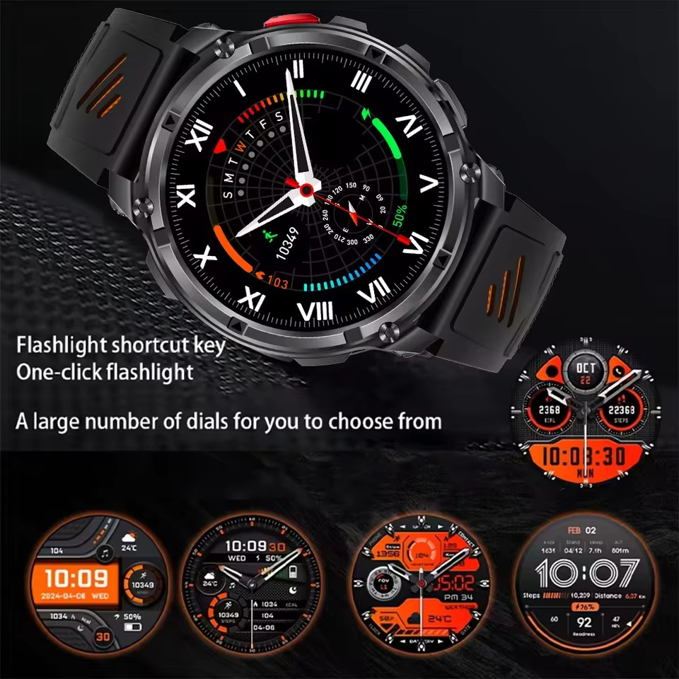T-Rex3 Military Smartwatch da  - High Refresh Monitor recensione e prezzo