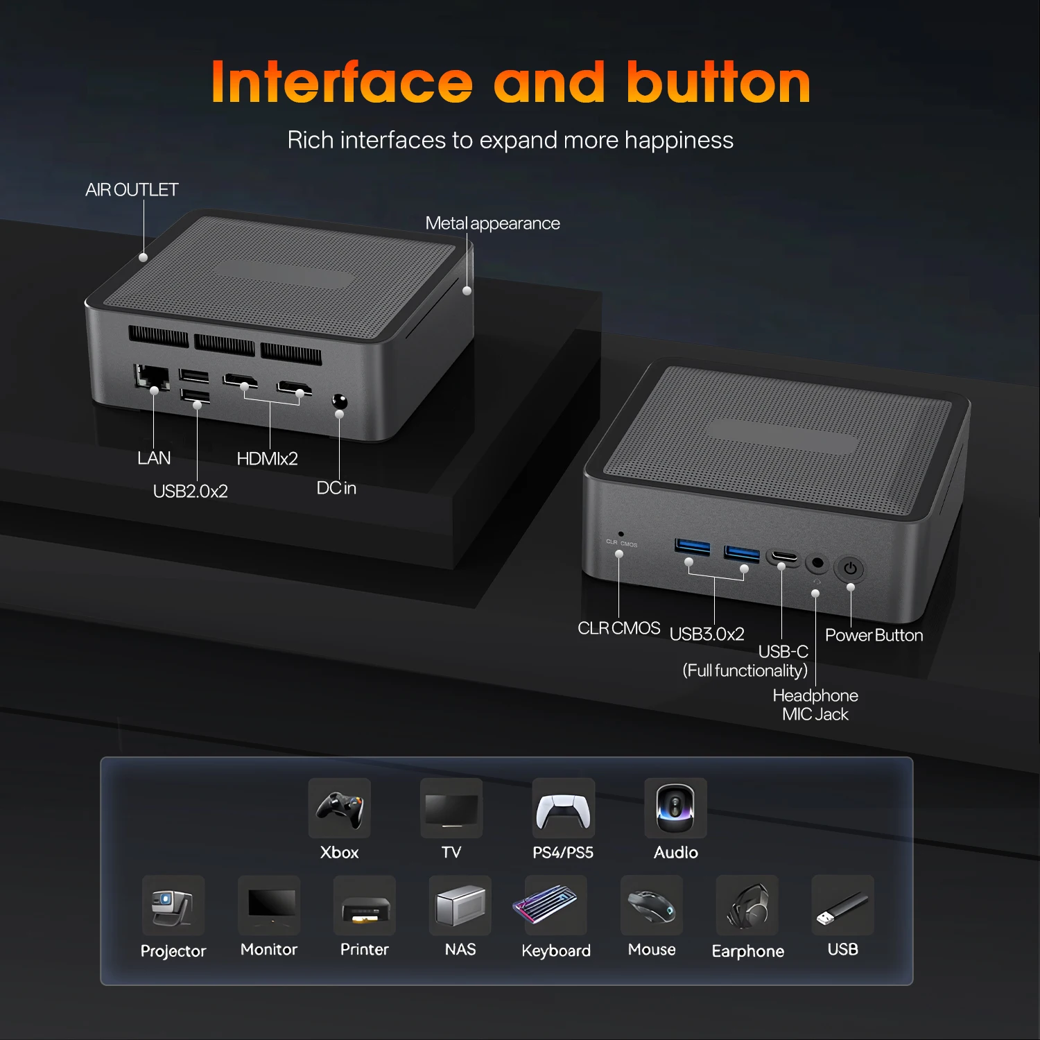 Mini PC U58 Ryzen 7 5825U WIFI - Pc Gaming Windows 7 recensione e prezzo